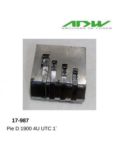 17-987 - Pie D 1900 4U UTC 1´